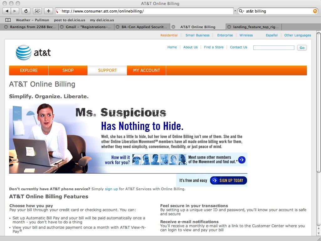 Ms. Suspicious Ad